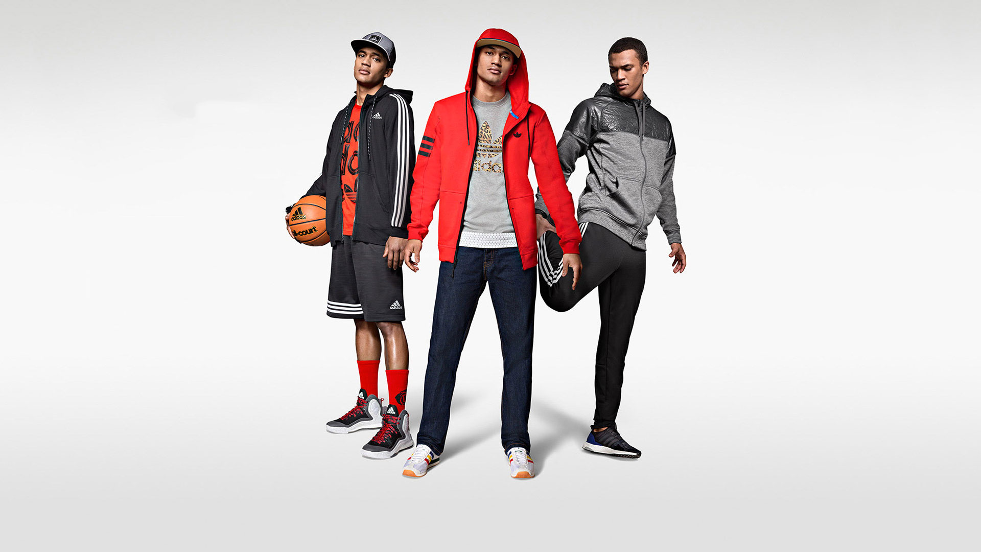 Реклама мужской спортивной одежды